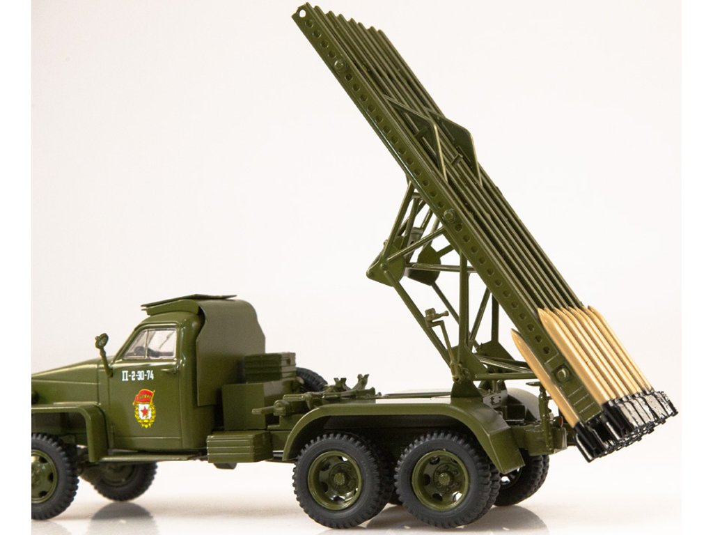 BM-13N Katyusha on Studebaker US6 - US Army - 28mm Scale -  wargame3d