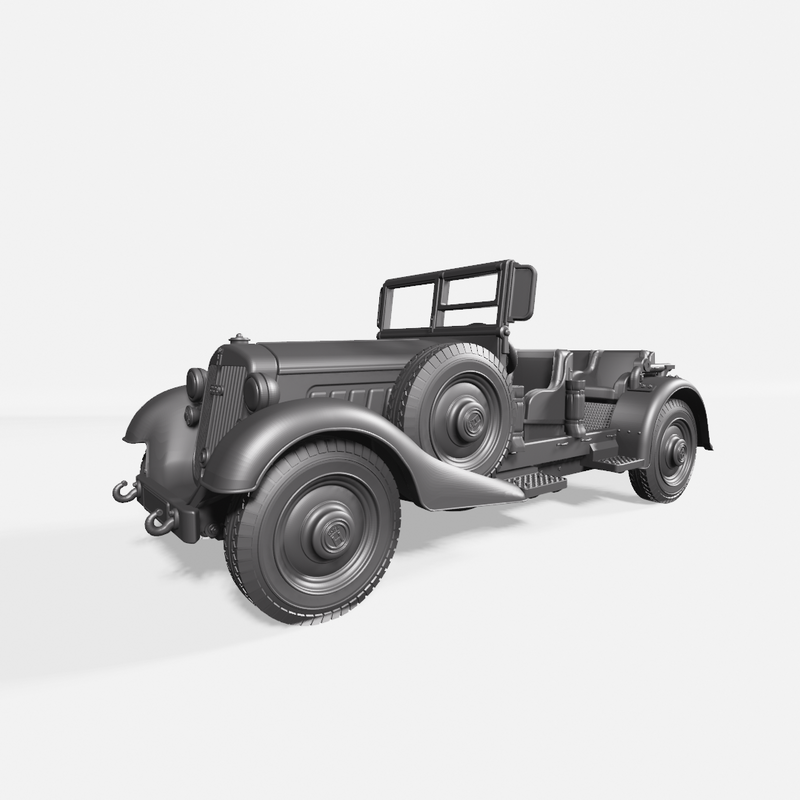 Horch 830 R Kübelwagen - WWII - German Army -  wargame3d - 28mm Scale