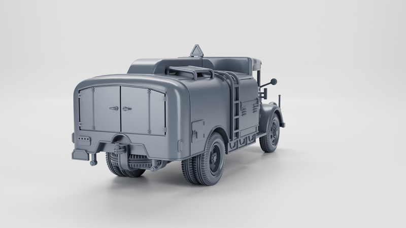 Opel Blitz Tankwagen - Kfz.385 - Germany - Bolt Action - wargame3d - 28mm Scale