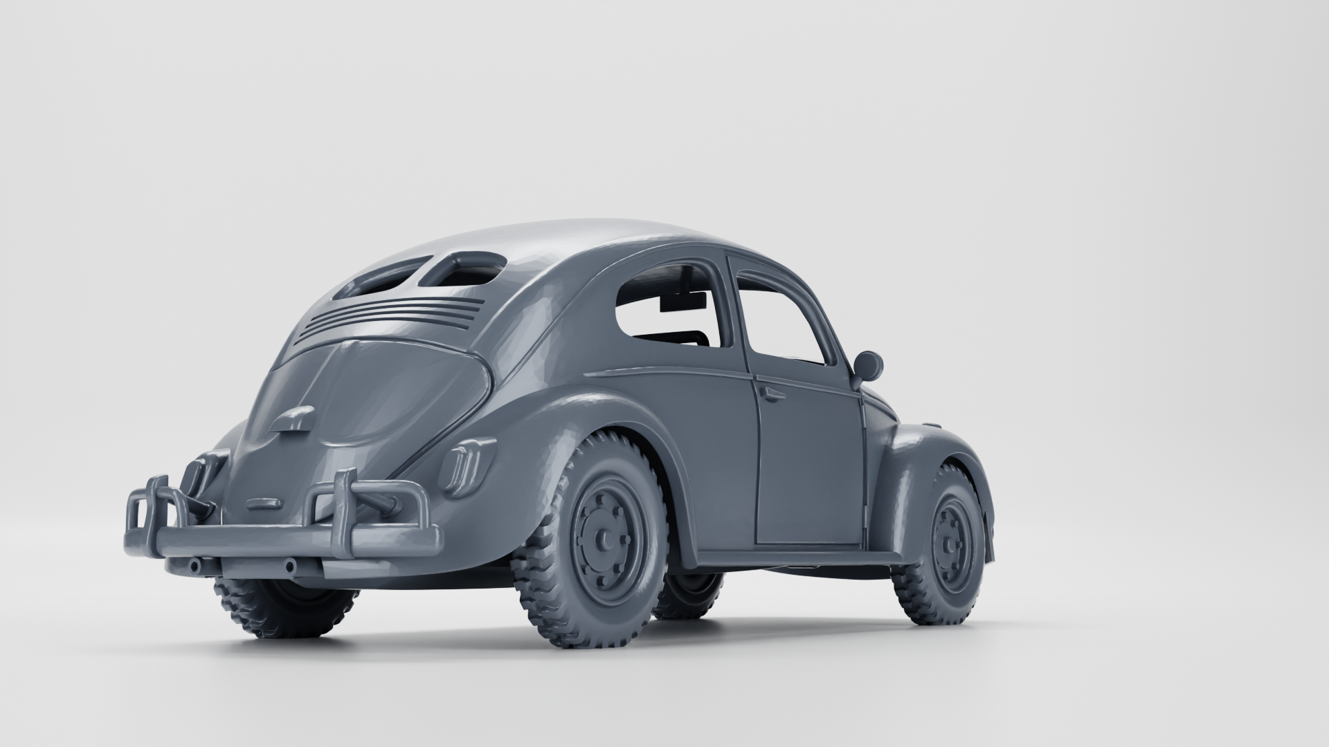 Volkswagen Type 82E- Other Nations Passenger Vehicles - 28mm Scale -  wargame3d