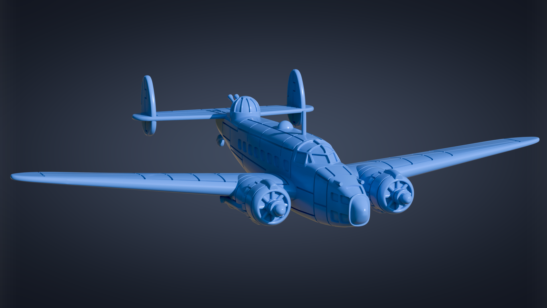 Lockheed Hudson - Battle Planes of WWII - 1/200 Scale - wargame3d