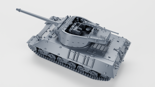 M36 Gun Motor Carriage (Jackson) - US Army - 28mm Scale - Tank - Miniature - wargame3d