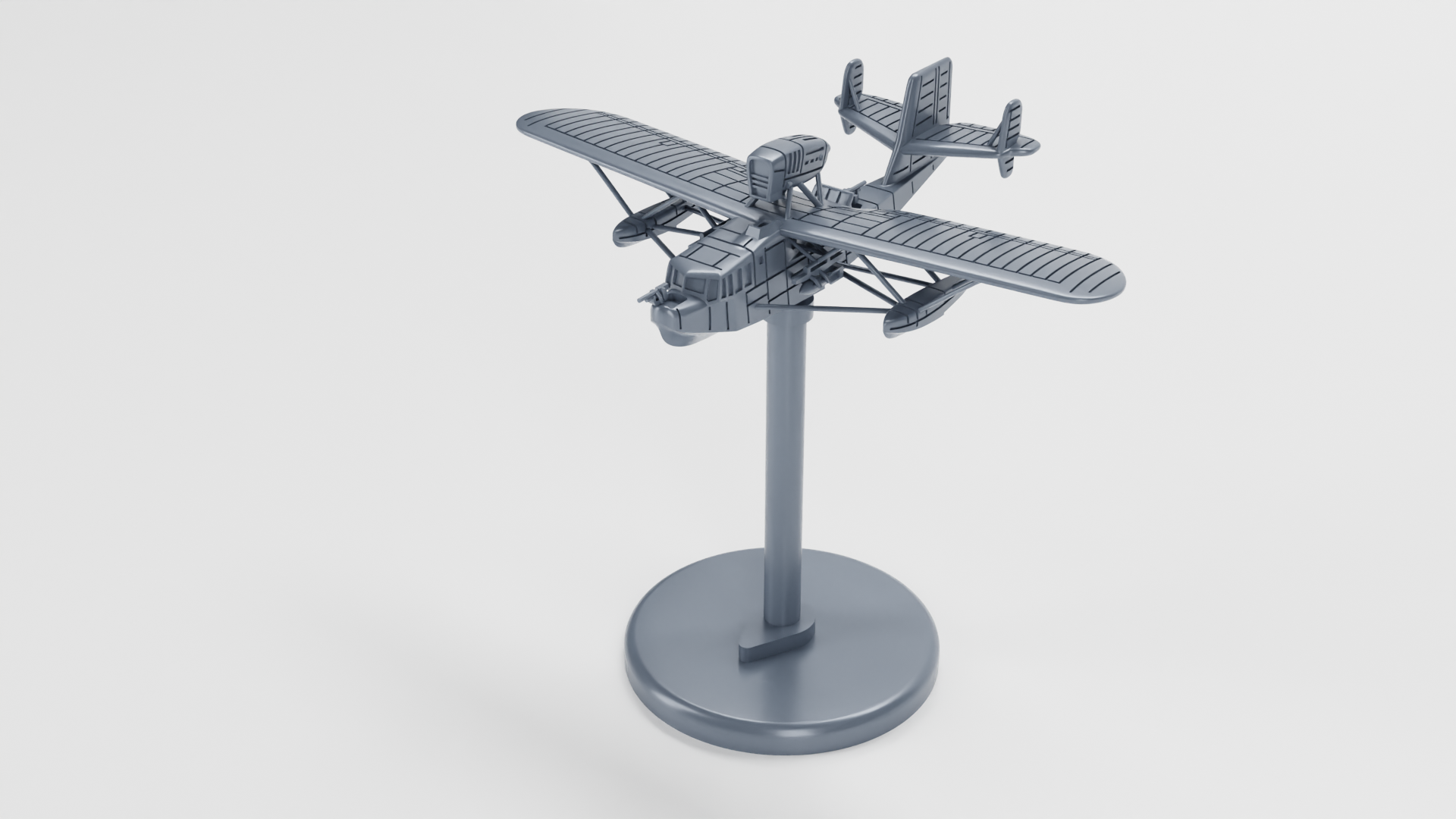 Loire 130 - French Aircraft of WWII - 1:200 Scale - Great for Table Top War Games and Dioramas - Resin -  wargame3d