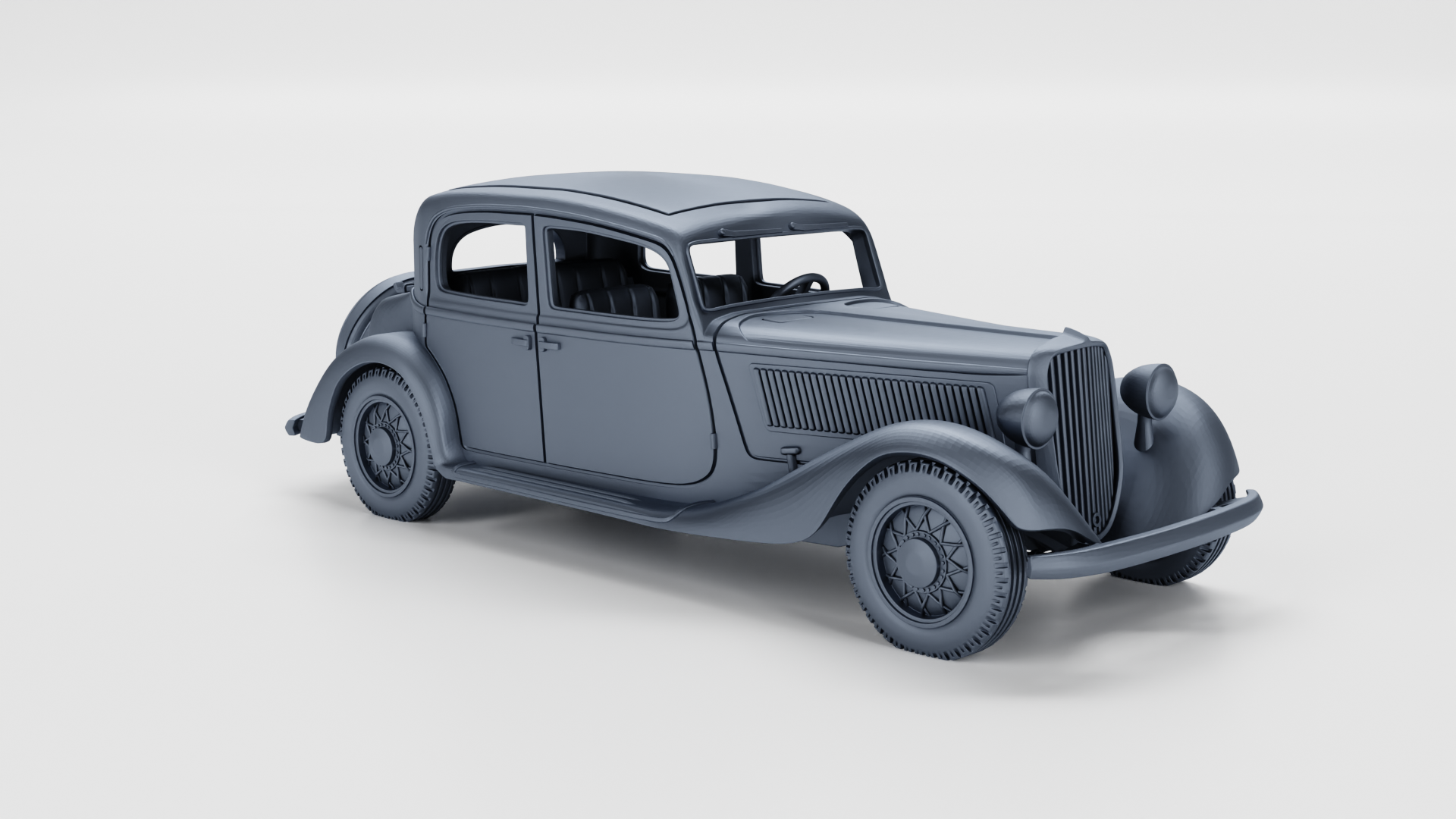 Fiat 527 (Fiat Ardita 2500 sport) (Italy) - Italian Army - 28mm Scale -  wargame3d