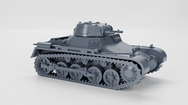 Panzer I Ausf.A - Germany - Bolt Action - wargame3d - 28mm Scale