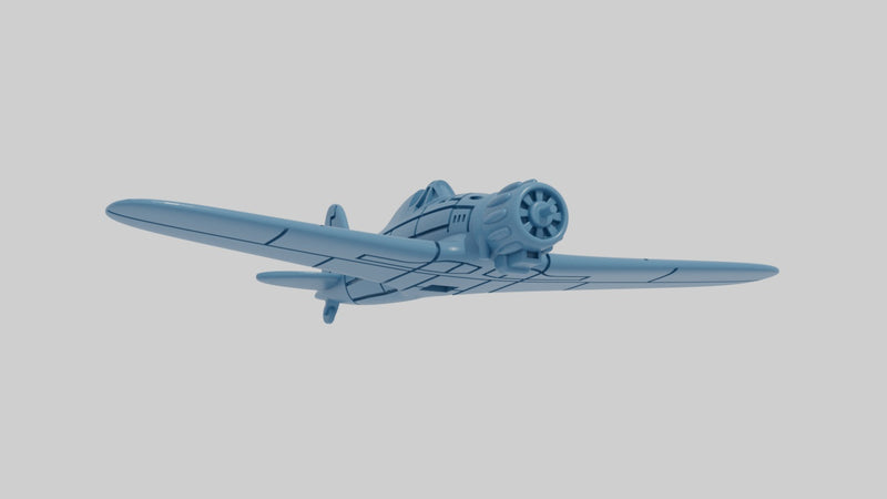 Macchi C.200 Saetta - Aircraft of Varsity Operation - 1/200 Scale - wargame3d