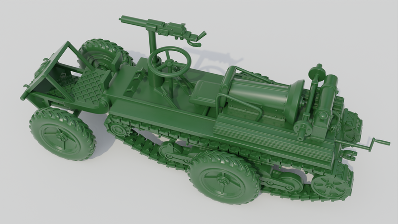 ADMK Motorkarrette Mulus -Austrian Army - Bolt Action - wargame3d- 28mm Scale