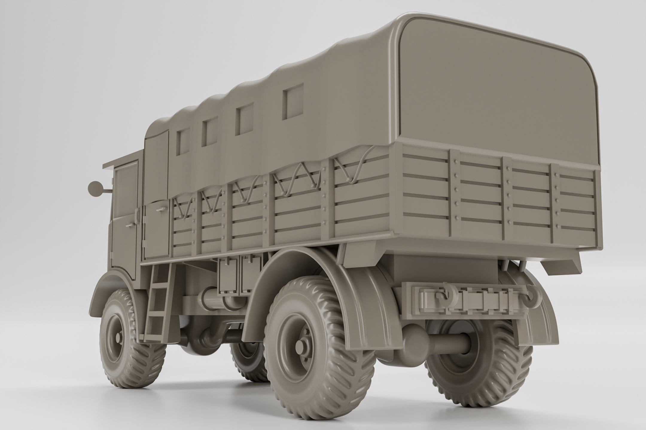AEC Matador 4X4 Artillery Tractor - UK Army -  wargame3d- 28mm Scale
