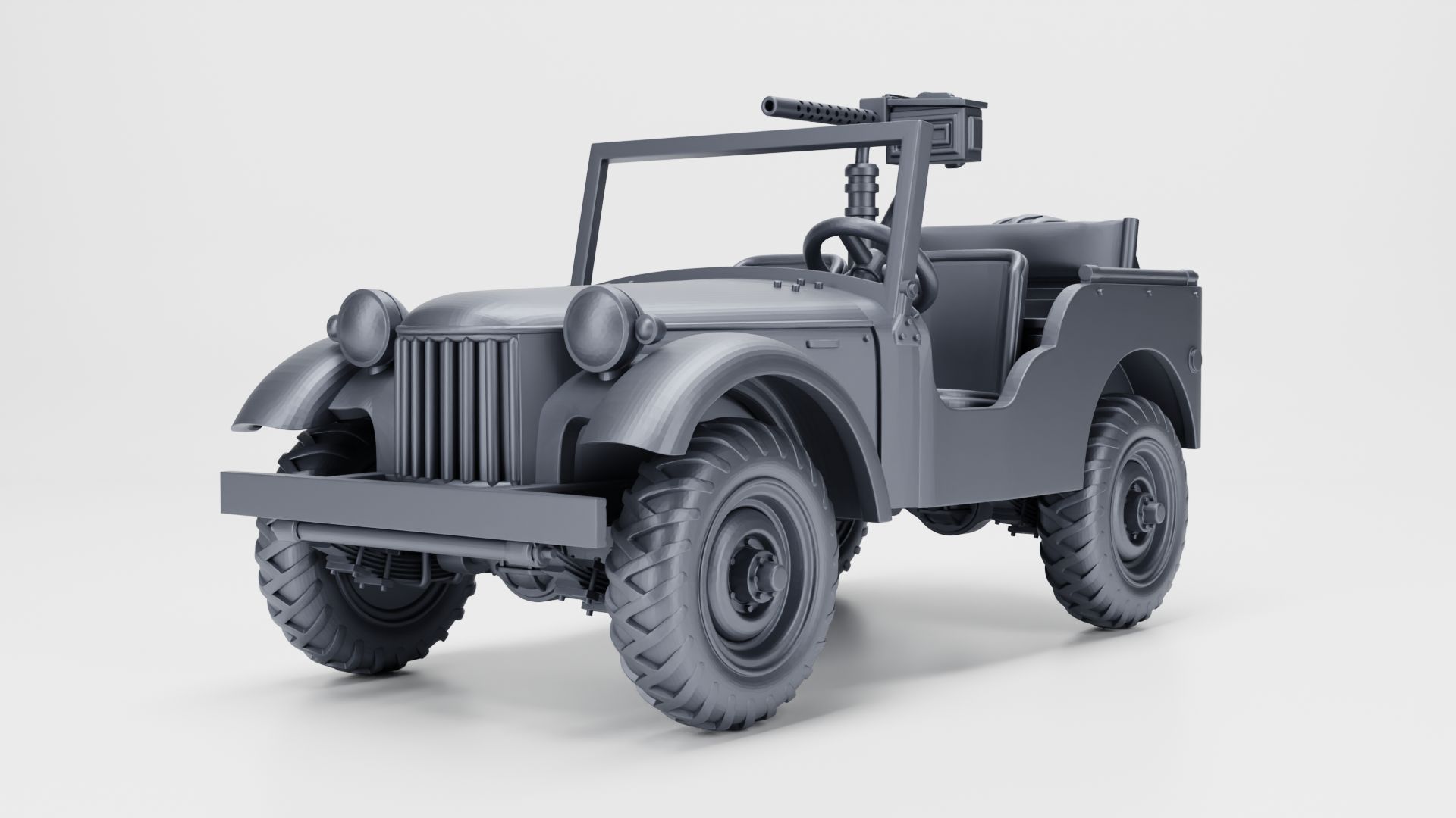 Bantam Blitz Buggy (Ford GP) - Fighting Vehicles of the East Indies Armies - UK Army - 28mm Scale -  wargame3d