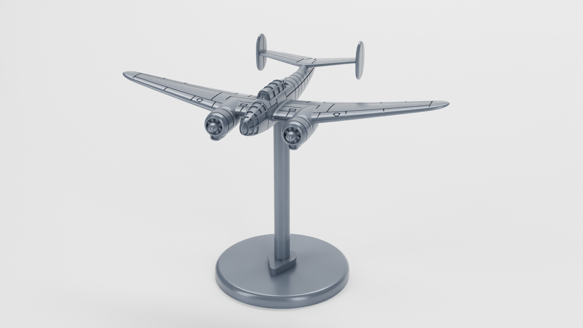 Bloch MB.174 - French Aircraft of WWII - 1:200 Scale - Great for Table Top War Games and Dioramas - Resin -  wargame3d