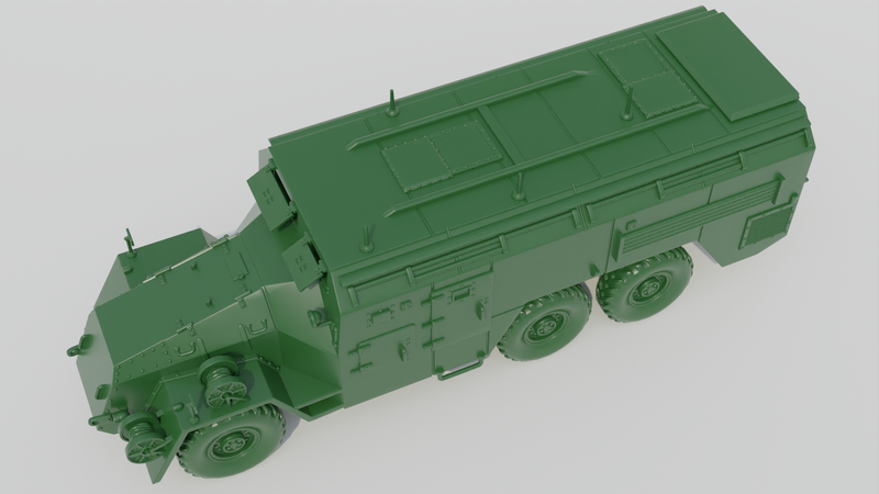 AEC Dorchester 6x6 ACV HP - UK Army - 28mm Scale - Bolt Action - wargame3d