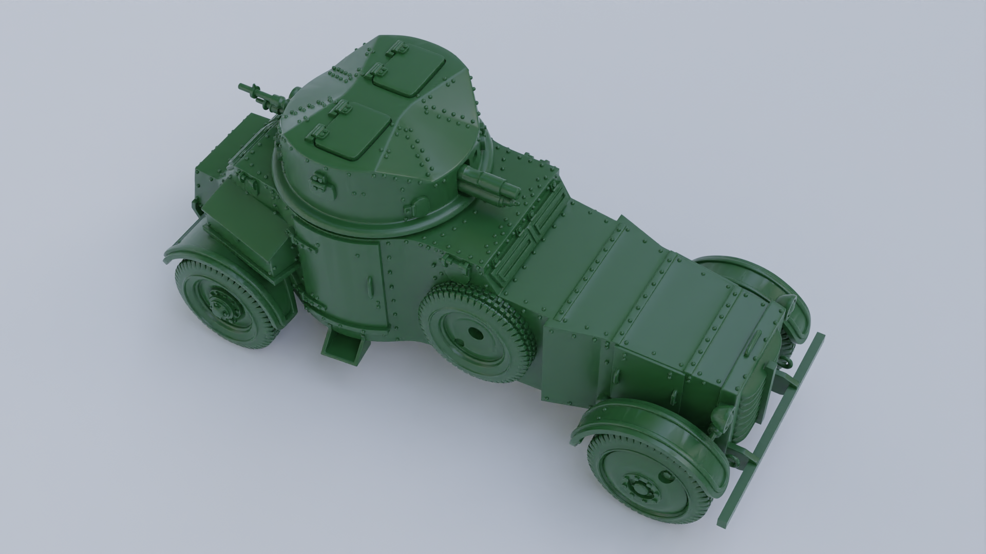 White-Laffly AMD 50 - French Army -  wargame3d- 28mm Scale