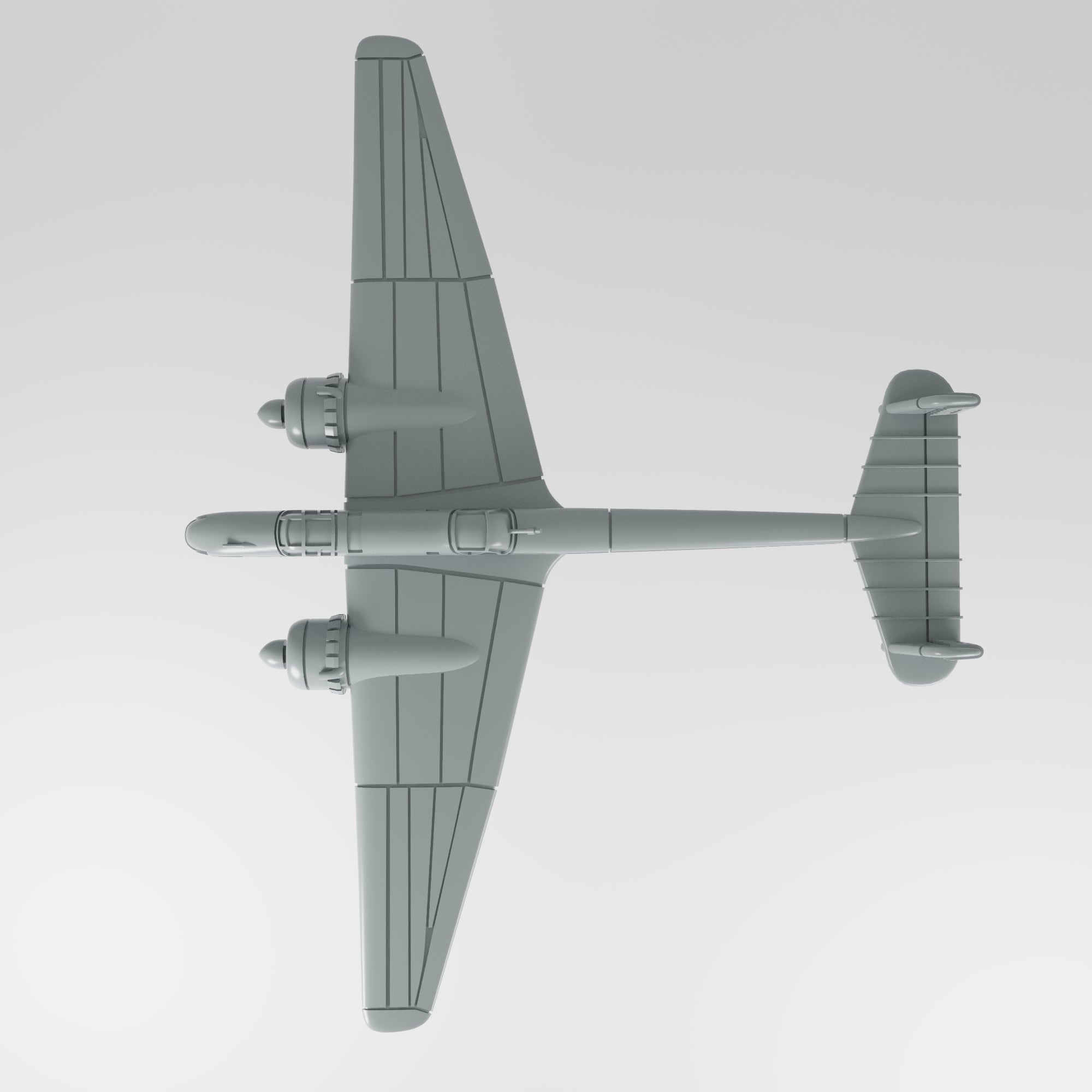 Handley-Page Hampden - Battle Planes of WWII - 1/200 Scale - wargame3d