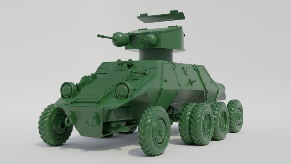Steyr ADGZ Armoured Car - German Army - 28mm Scale - Bolt Action - wargame3d