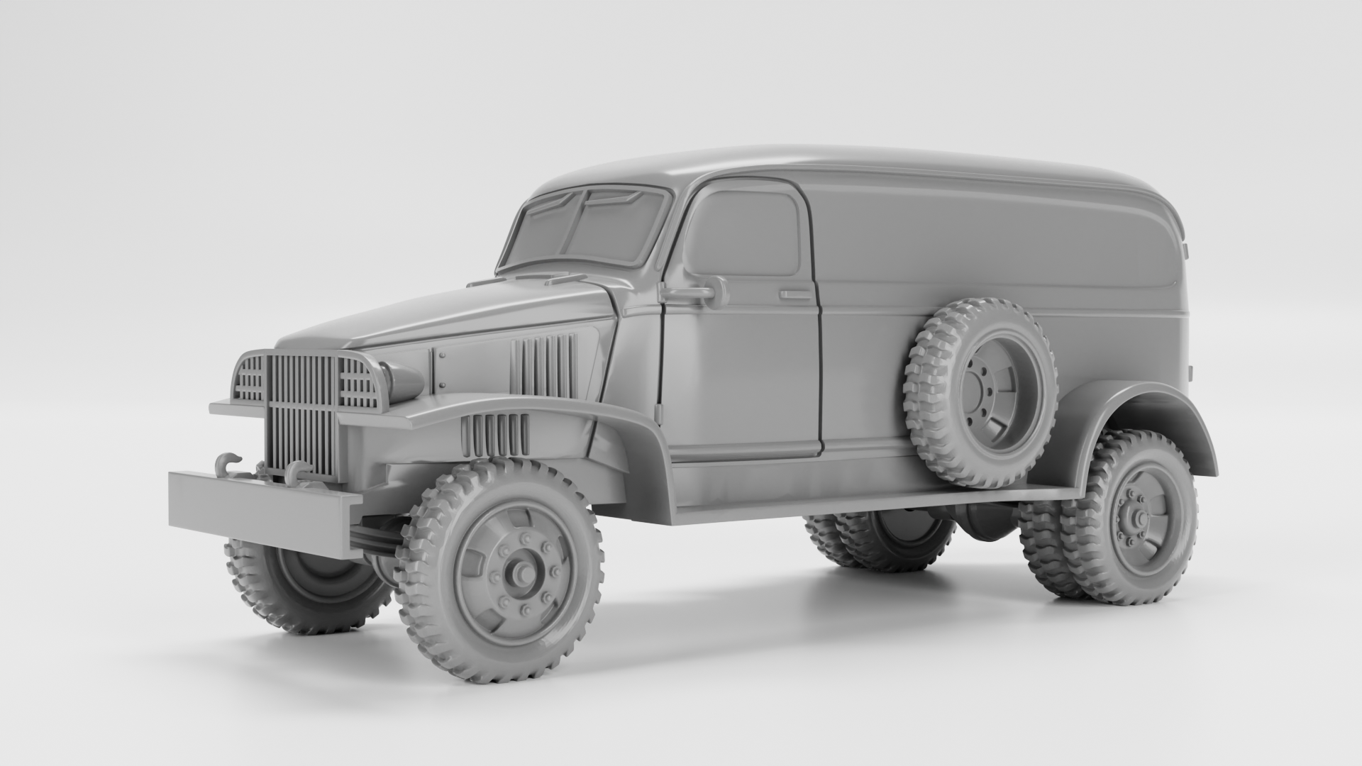 Chevrolet G506-7105 - US Army - 28mm Scale -  wargame3d