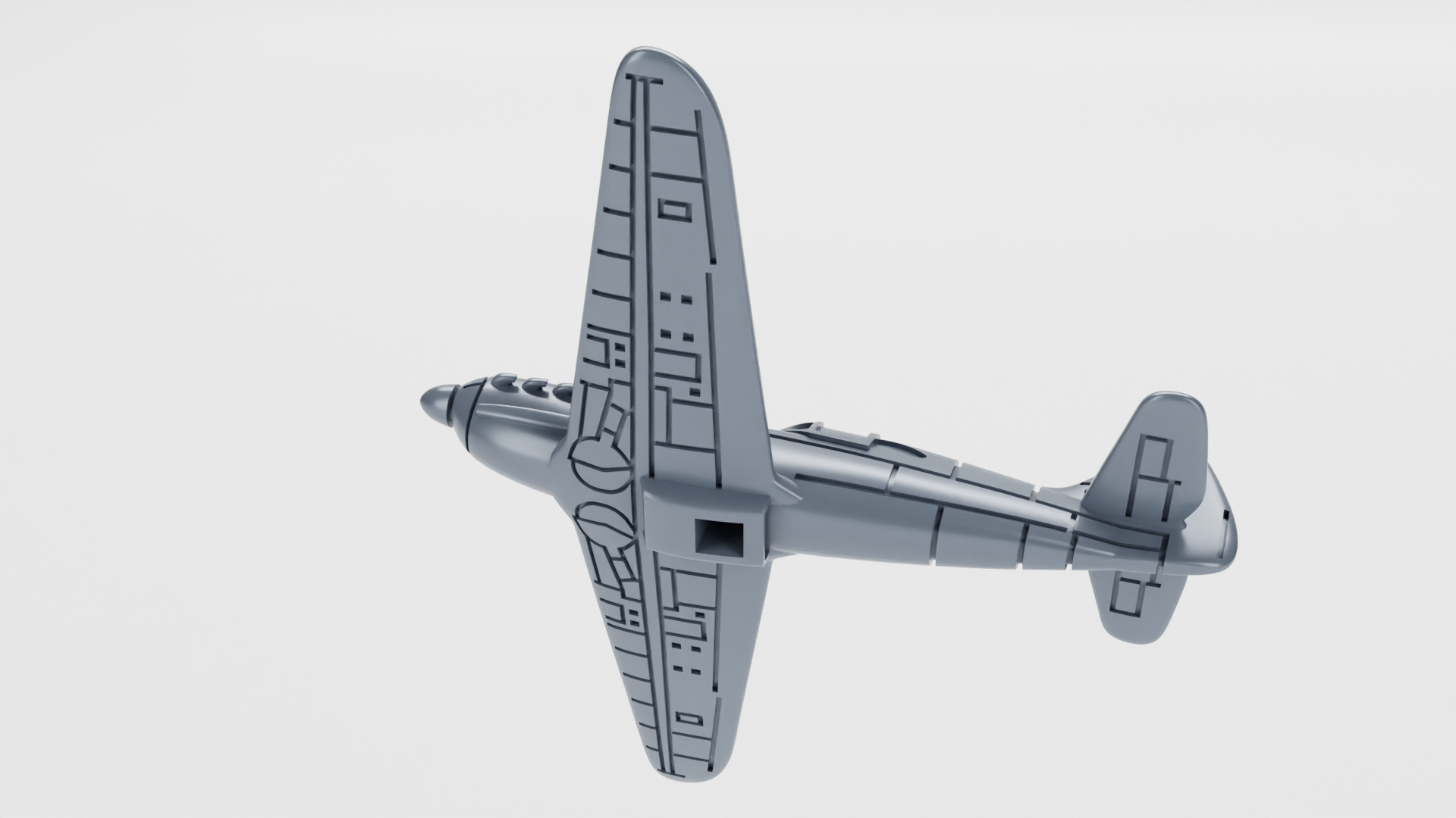 Dewoitine D.520 - French Aircraft of WWII - 1:200 Scale - Great for Table Top War Games and Dioramas - Resin -  wargame3d