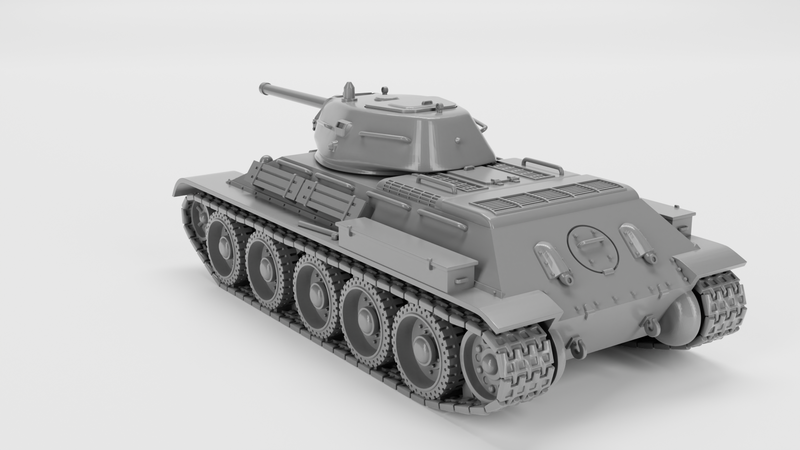 T34-76 model 1941 - Russian Army -  wargame3d- 28mm Scale