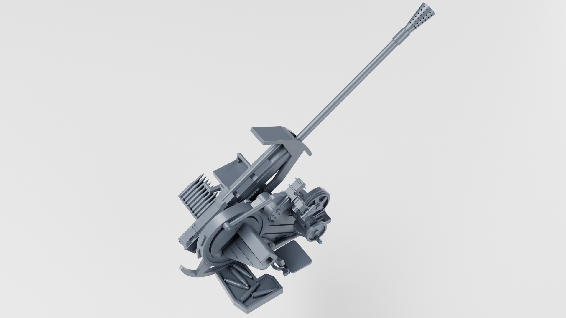 Flakpanzer III (3.7cm Flak 43) - WWII - German Army -  wargame3d- 28mm Scale