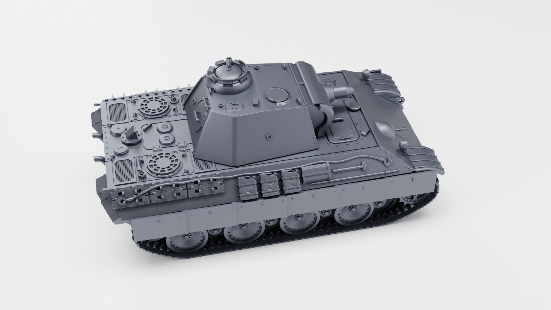 Sturmpanzer V SturmPanther (15cm Panzerwerfer Auf Sf) - German Sturmpanzer - WWII - German Army -  wargame3d - 28mm Scale