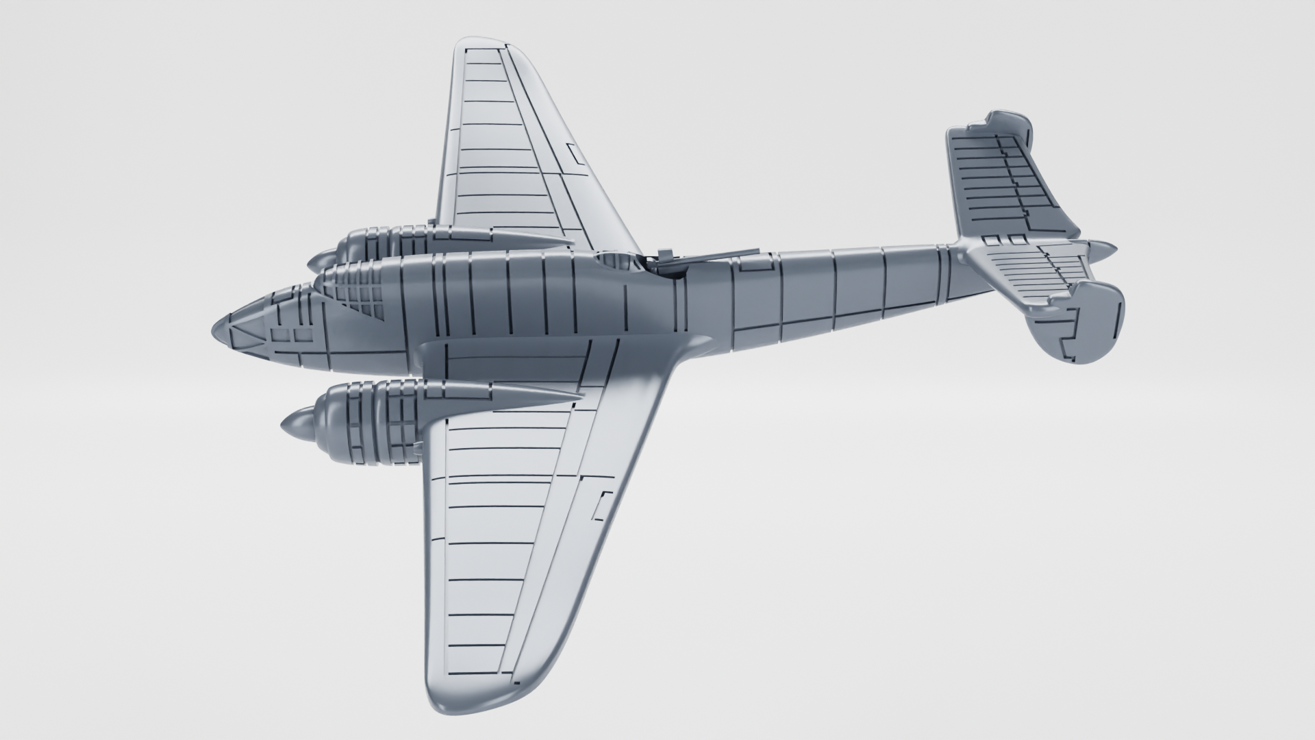 Liore et Olivier LeO 451 - French Aircraft of WWII - 1:200 Scale - Great for Table Top War Games and Dioramas - Resin -  wargame3d