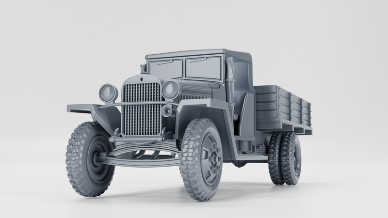 GAZ MM Light Truck - Russian Army -  wargame3d- 28mm Scale