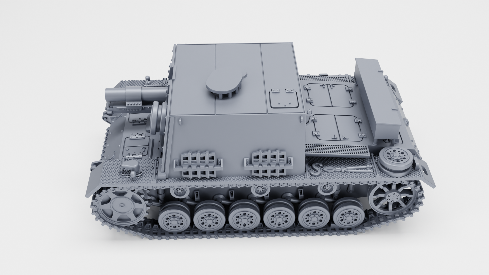 STUG 33b - German Sturmpanzers of WWII - WWII - German Army -  wargame3d - 28mm Scale