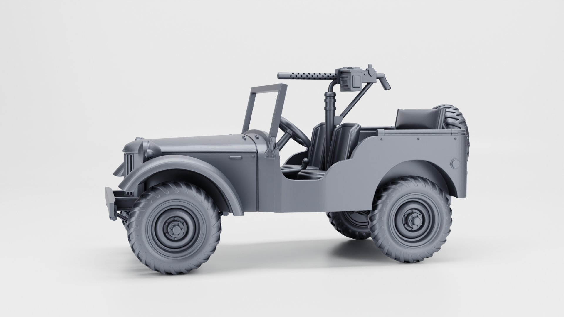 Bantam Blitz Buggy (Ford GP) - Fighting Vehicles of the East Indies Armies - UK Army - 28mm Scale -  wargame3d