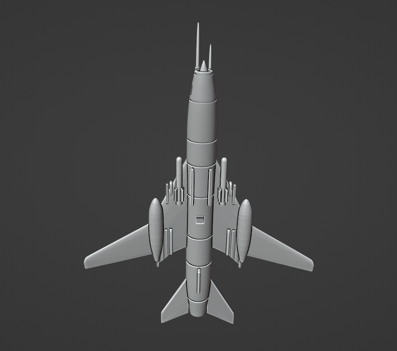 Sukhoi SU-22 M4R - Operation Desert Storm - 1/200 Scale - wargame3d