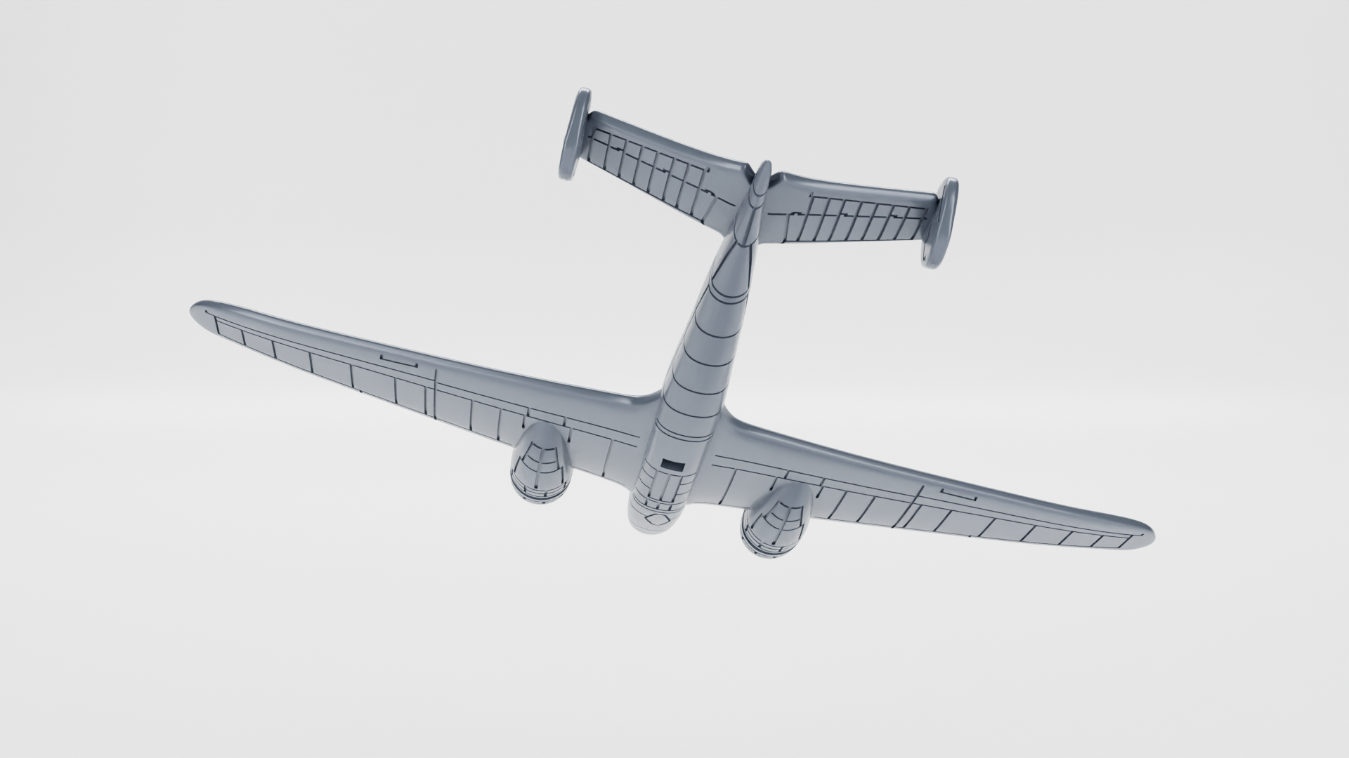 Liore et Olivier LeO 451 - French Aircraft of WWII - 1:200 Scale - Great for Table Top War Games and Dioramas - Resin -  wargame3d