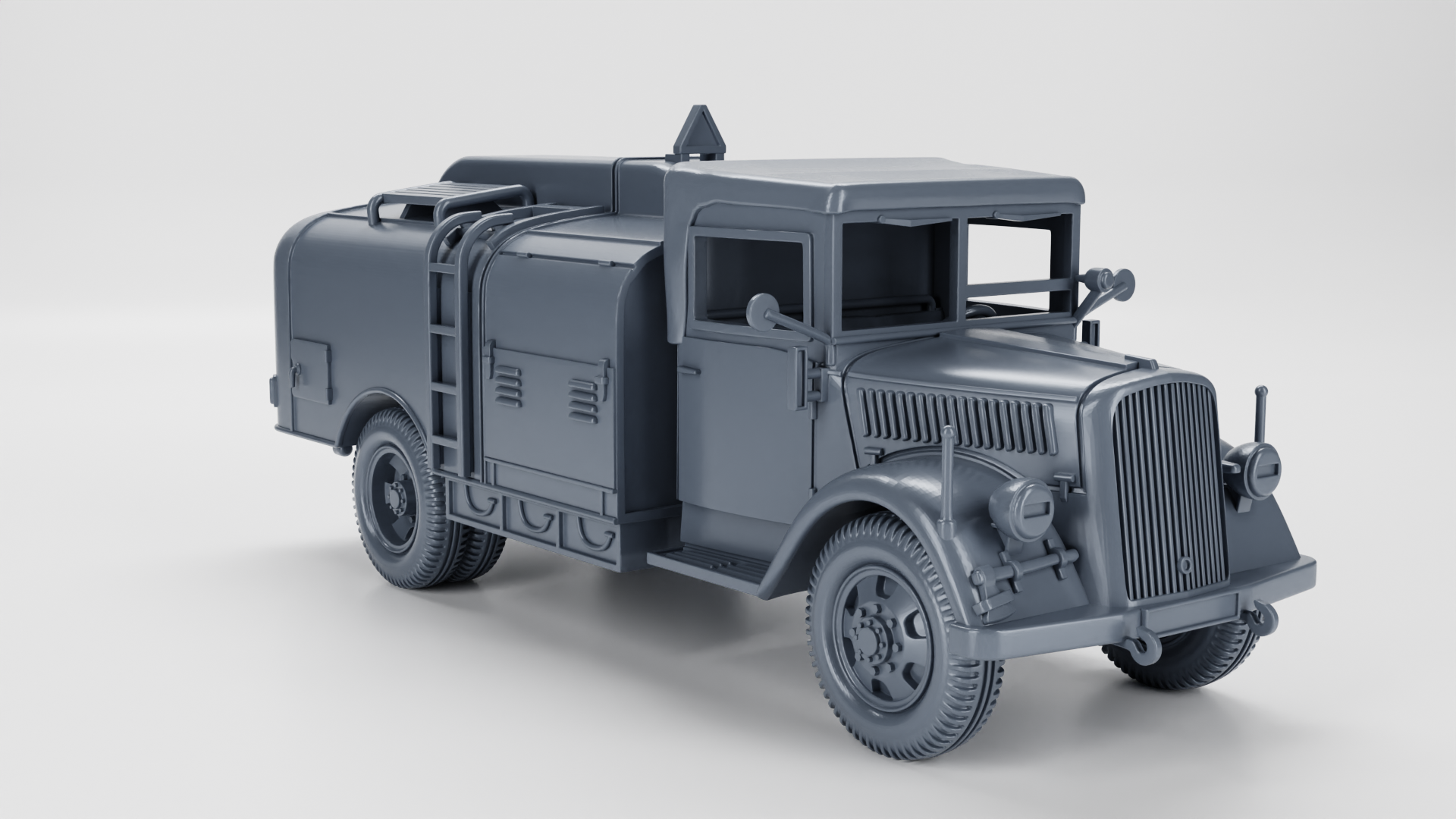 Opel Blitz Tankwagen - Kfz.385 - Germany -  wargame3d - 28mm Scale