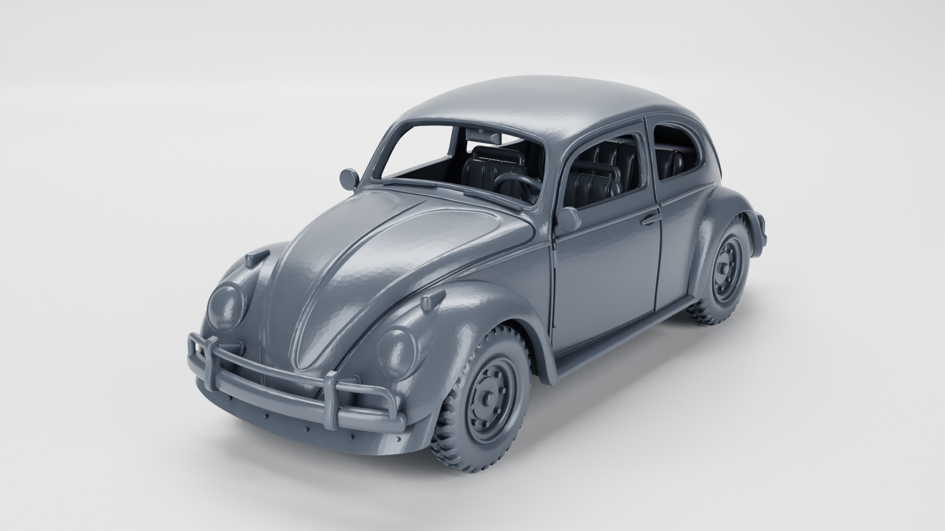 Volkswagen Type 82E- Other Nations Passenger Vehicles - 28mm Scale -  wargame3d