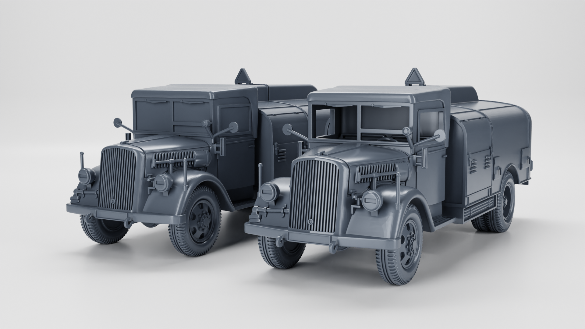 Opel Blitz Tankwagen - Kfz.385 - Germany -  wargame3d - 28mm Scale