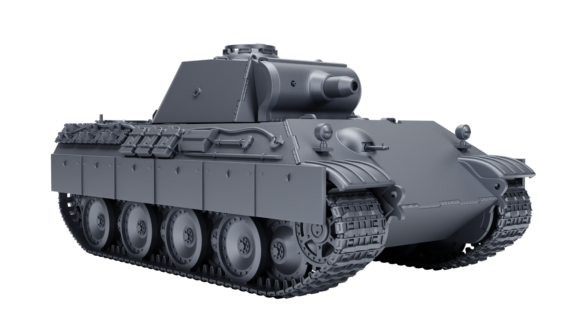 Sturmpanzer V SturmPanther (15cm Panzerwerfer Auf Sf) - German Sturmpanzer - WWII - German Army -  wargame3d - 28mm Scale