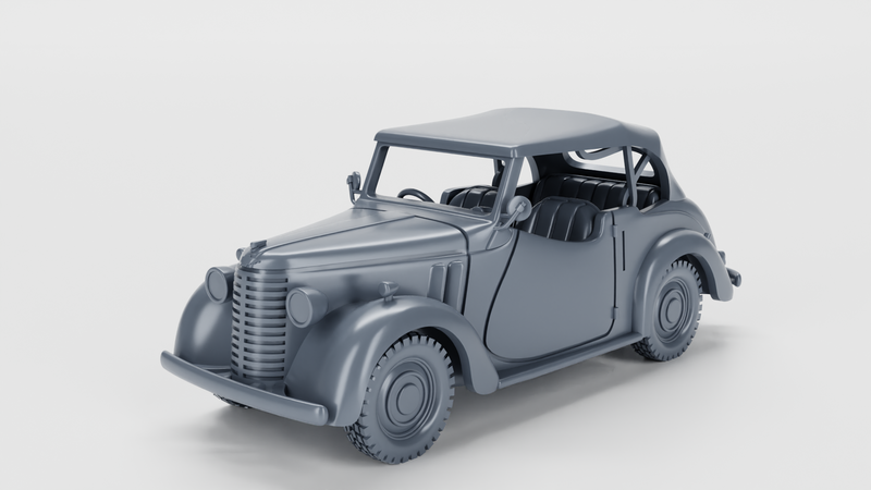 Austin 8AP Military Tourer (UK) - UK Army - 28mm Scale -  wargame3d