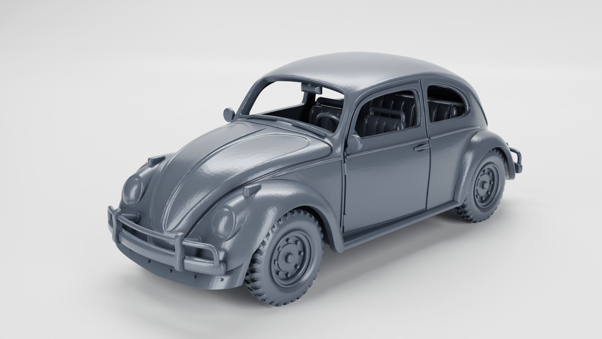 Volkswagen Type 82E- Other Nations Passenger Vehicles - 28mm Scale -  wargame3d