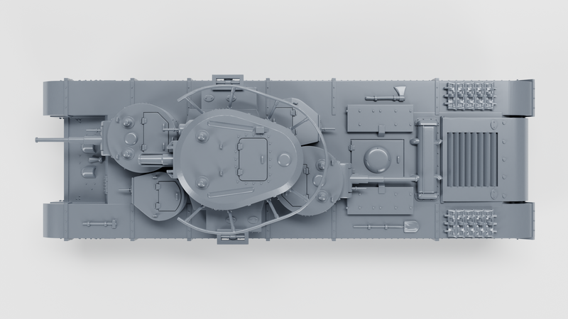 Heavy tank T-35A - wargame3d- 28mm Scale - Russian Army - Bolt Action