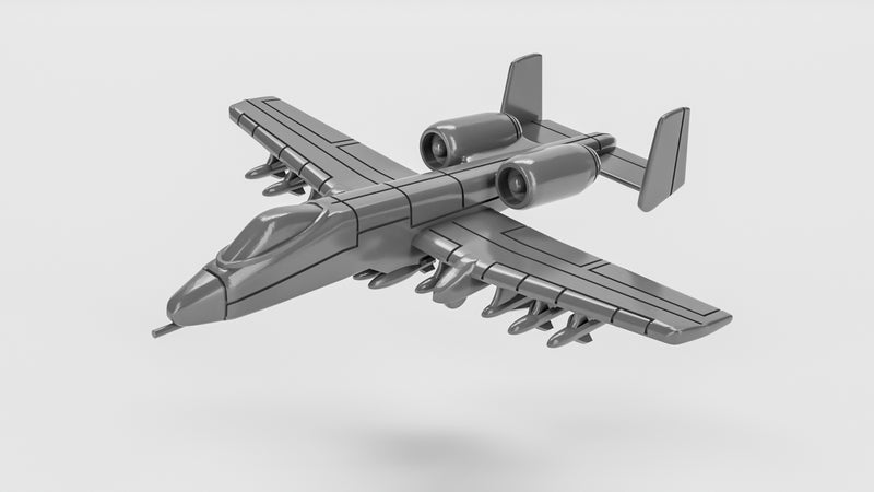 Fairchild-Republic A-10 Thunderbolt II - Cold War Jets and Helicopters - 1/200 Scale - wargame3d