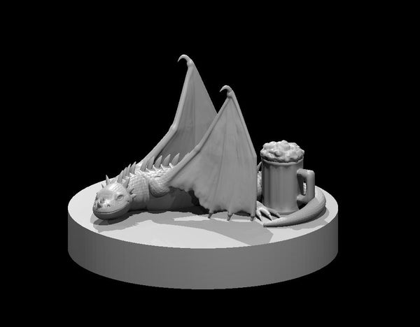 Alehouse Drake Mini - DND - Pathfinder - Dungeons & Dragons - RPG - Tabletop - mz4250- Miniature-28mm-1"Scale