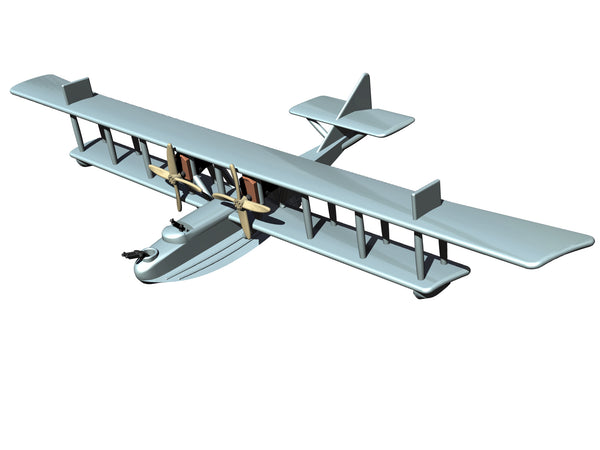 Felixstowe F.2A - WWI Seaplanes - 1/144 Scale - wargame3d