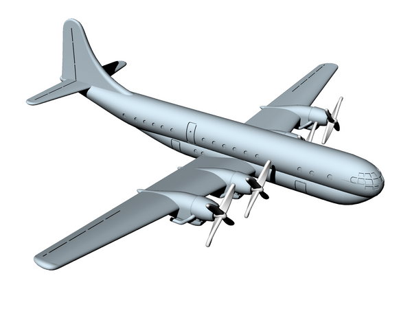 Boeing 377 Stratocruiser - Commercial Transcontinental Planes - 1/200 Scale - wargame3d