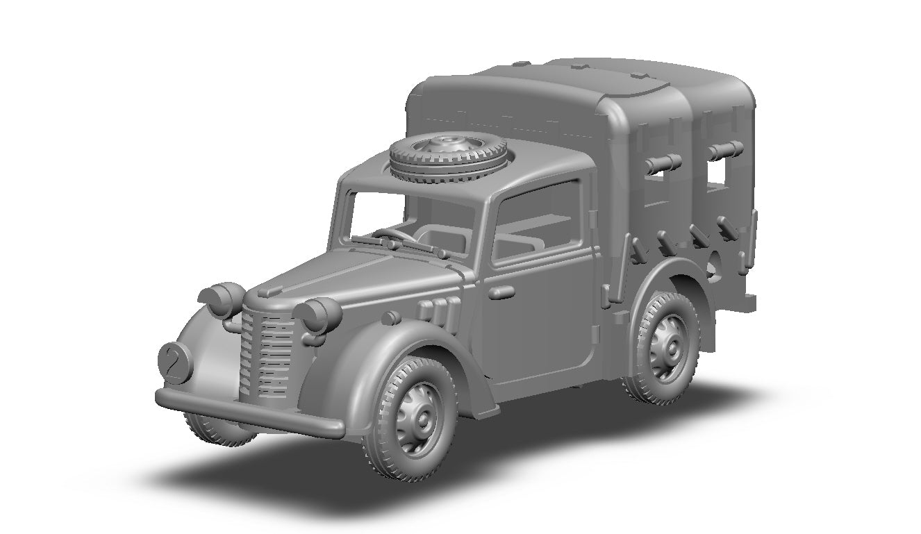 Austin 10 Tilly - Other Nations Passenger Vehicles - 28mm Scale -  wargame3d