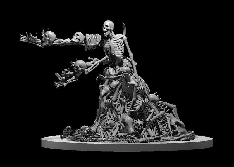 Bone Swarm - DND - Pathfinder - Dungeons & Dragons - RPG - Tabletop - mz4250- Miniature-28mm-1"Scale