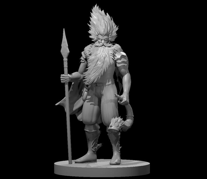 Boreas - DND - Pathfinder - Dungeons & Dragons - RPG - Tabletop - mz4250- Miniature-28mm-1"Scale