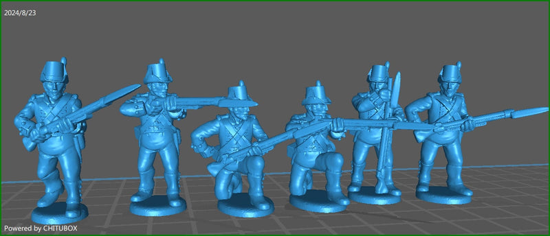 28mm Napoleonic British Marines - 8 minis