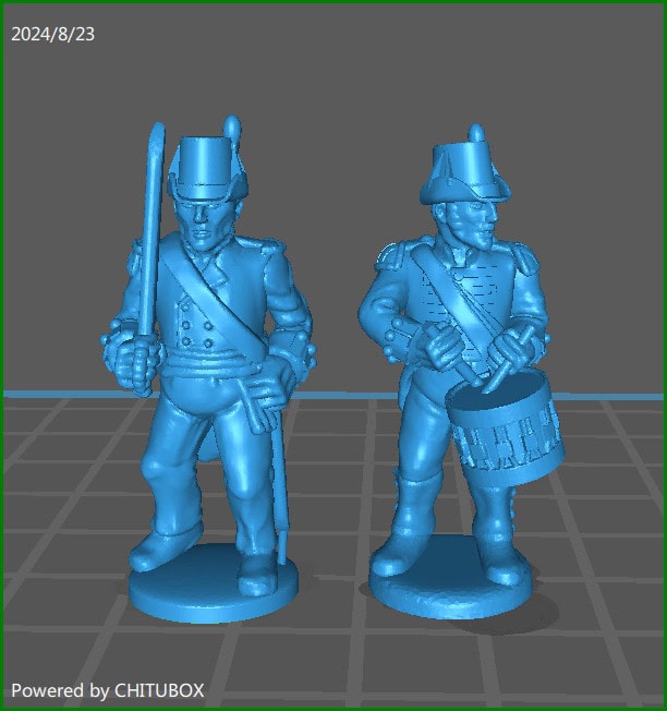 28mm Napoleonic British Marines - 8 minis