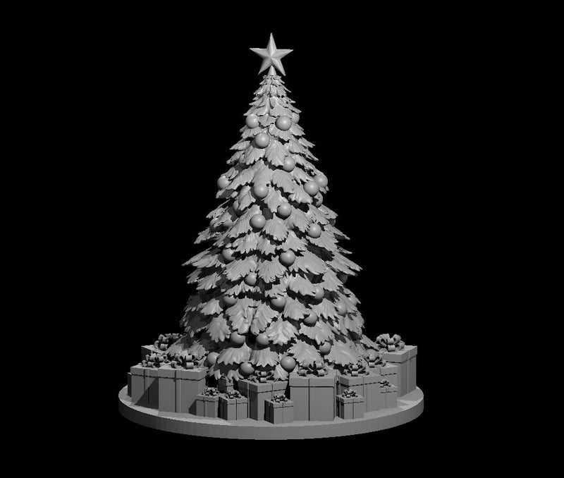 Christmas Tree Mimic - DND - Pathfinder - Dungeons & Dragons - RPG - Tabletop - mz4250- Miniature-28mm-1"Scale