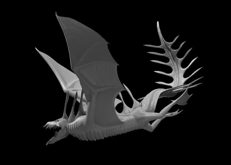 Coral Drake - DND - Pathfinder - Dungeons & Dragons - RPG - Tabletop - mz4250- Miniature-28mm-1"Scale