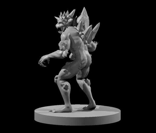 Crystalline Devil - DND - Pathfinder - Dungeons & Dragons - RPG - Tabletop - mz4250- Miniature-28mm-1"Scale