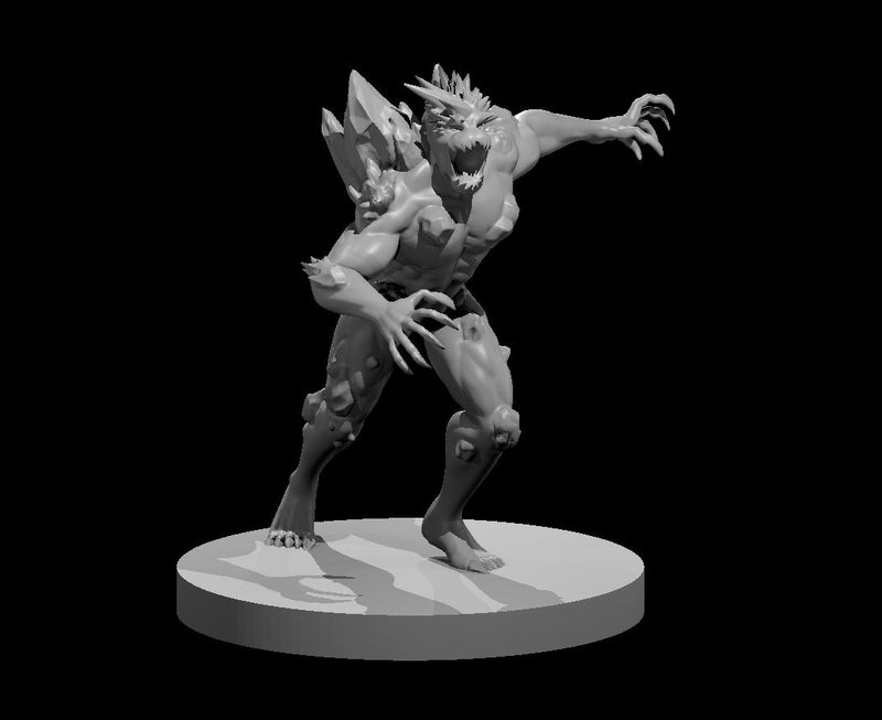 Crystalline Devil - DND - Pathfinder - Dungeons & Dragons - RPG - Tabletop - mz4250- Miniature-28mm-1"Scale