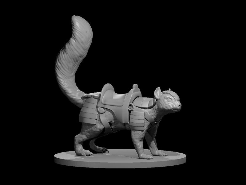 Dire Squirl Mount - DND - Pathfinder - Dungeons & Dragons - RPG - Tabletop - mz4250- Miniature-28mm-1"Scale